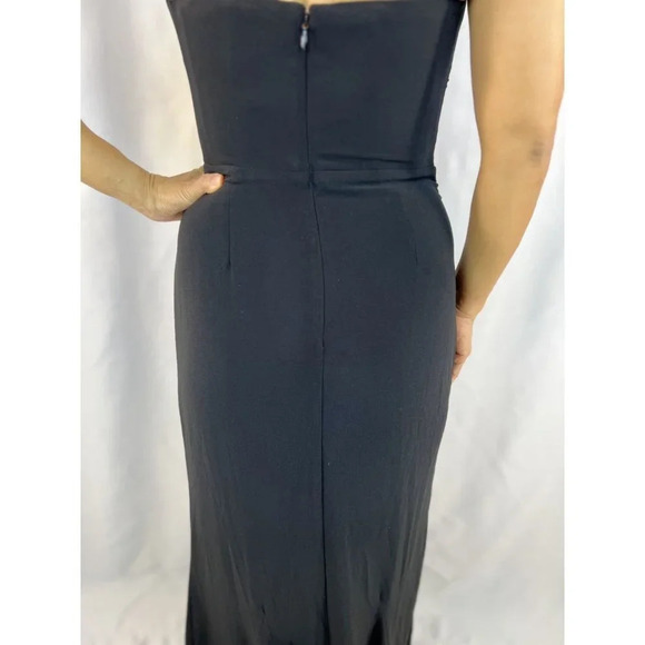 NWT Lovers and Friends Black Strapless Formal Gown $178 - Picture 8 of 14